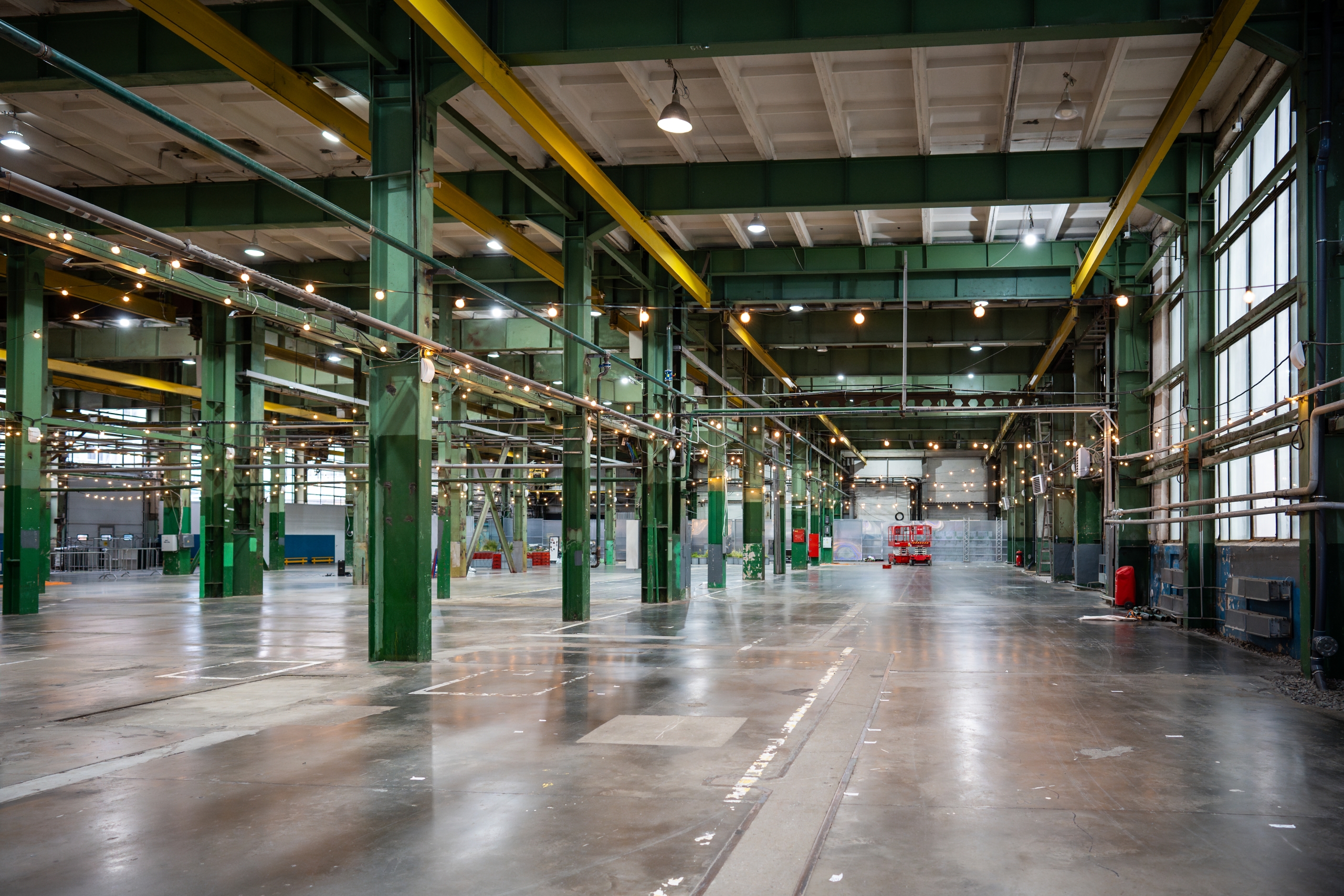 Limpieza en naves industriales